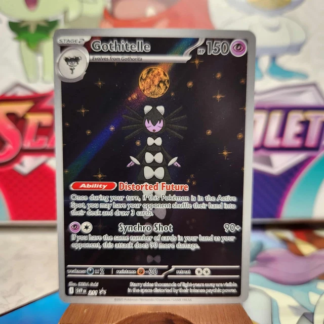 Pokmon TCG Black & White Gothitelle Promo Sticker Card SVP 211 - Near Mint  Condition