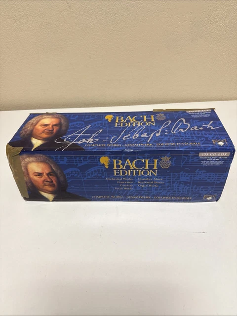 ⭐︎Bach Edition Complete Works 160 CD Box Bach: Complete Edition - Amazon.com Music