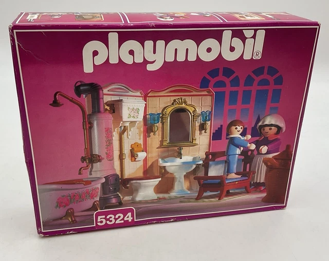 PLAYMOBIL 5324 VICTORIAN Mansion bathroom furniture Unopened