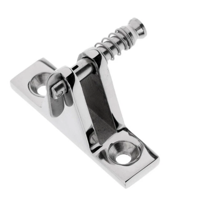 Piastra ovale in acciaio inossidabile 316 con gancio per soffto e anello - Cina Piastre a occhiello orientabili in acciaio inox, piastra a occhiello in acciaio inox