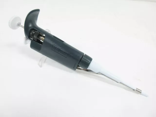 RAININ CLASSIC PIPETTE PIPET PR-2 2 uL ADJUSTABLE 17008648 UNIVERSAL-FIT SHAFT