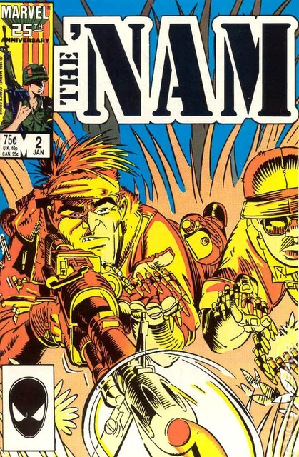 Nam #2 VG/FN 5.0 1987 Stock Image Low Grade