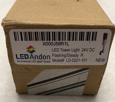 R/Y/G with Flashing Capabilities LED andon light American LED-gible LD-5213-101 LED Tower Light 120V LED stacklight 