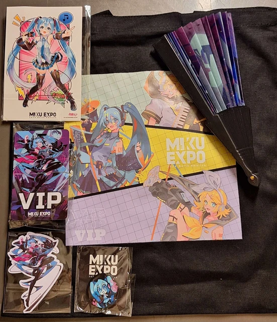 HATSUNE MIKU EXPO 2024 VIP merchandise bag, MikuExpo merch 20.50