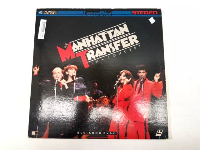 Manhattan Transfer In Concert Laserdisc Laser Disc Ld