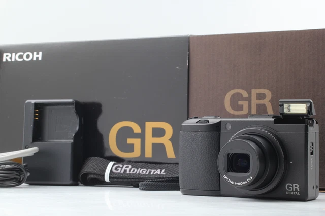 [MINT in Box 1835 Shots] Ricoh GR Digital III 10.0MP Digital Camera Black Japan