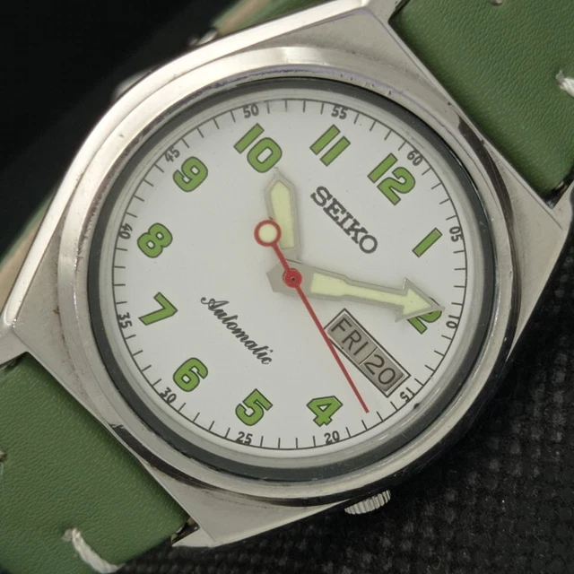 Green hotsell seiko automatic
