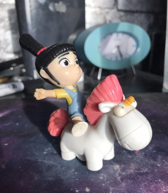 AGNES & UNICORN (DESPICABLE ME 3) 2017 McDONALDS HAPPY MEAL TOY