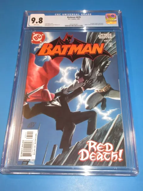 Batman #635 1st Red Hood Hot Key  CGC 9.8 NM/M Gorgeous Gem Wow