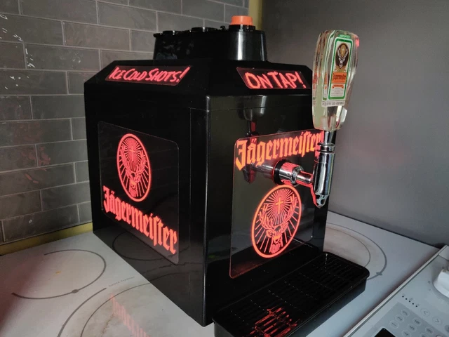 Jagermeister Tap Machine Model JEMUS Three Bottle Shot Dispenser Chiller Tested