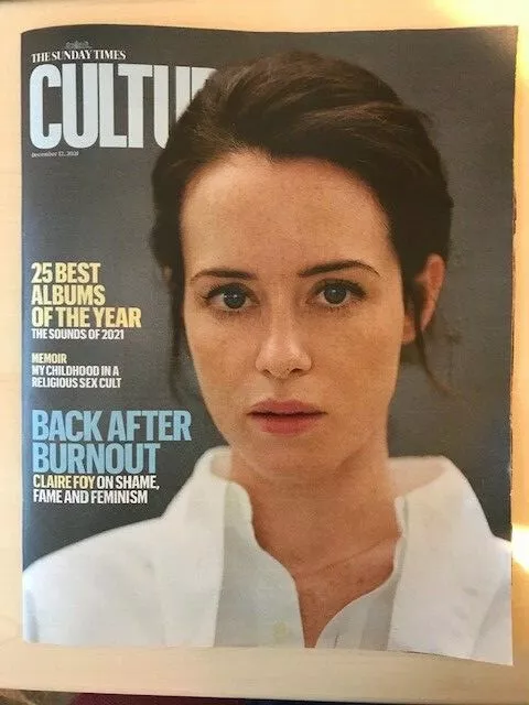 CLAIRE FOY - SELF ESTEEM - magazine article from 12th December 2021