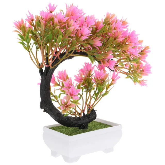 Plante Artificielle En Pot Plastique Bureau Mini-pots De Fleurs