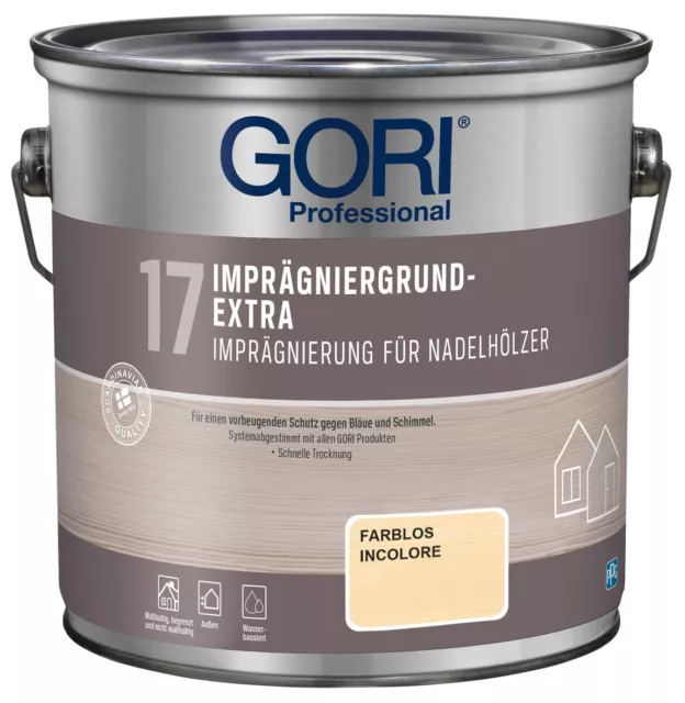 GORI 17 WB Imprägniergrund Extra 5 L Nadelholz Imprägniergrund