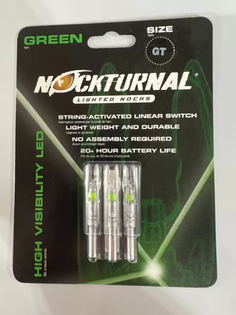 NOCKTURNAL-GT Green 3-pack