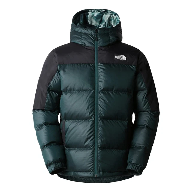 Piumino THE NORTH FACE Diablo 700 con cappuccio da uomo Taglia L Verde SIGILLATO