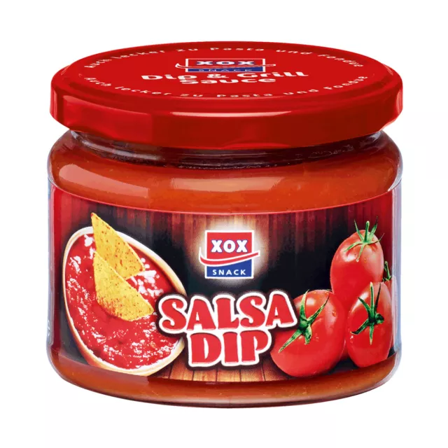 XOX Salsa Dip Dip Dip P Piccante Fruttato con Piacevole Spezio 300ml