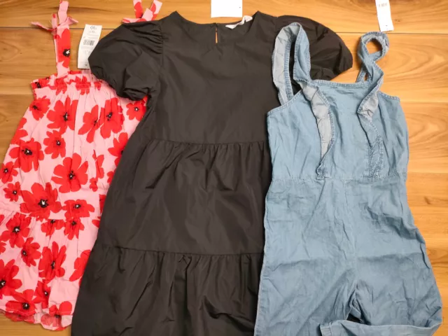 {F843} girls 9-10 years summer dress playsuit bundle all new George H&M F&F