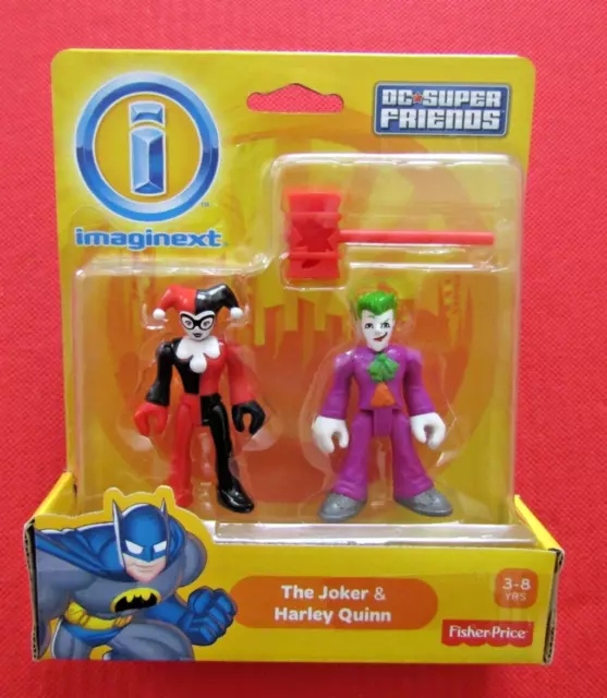 Fisher Price Imaginext Figures The Joker & Harley Quinn DC Super Friends Batman