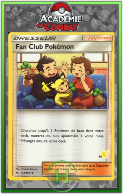Fan Club Pokemon-SL00:Académie de Combat- 133/156 -Carte Pokémon Française Neuve