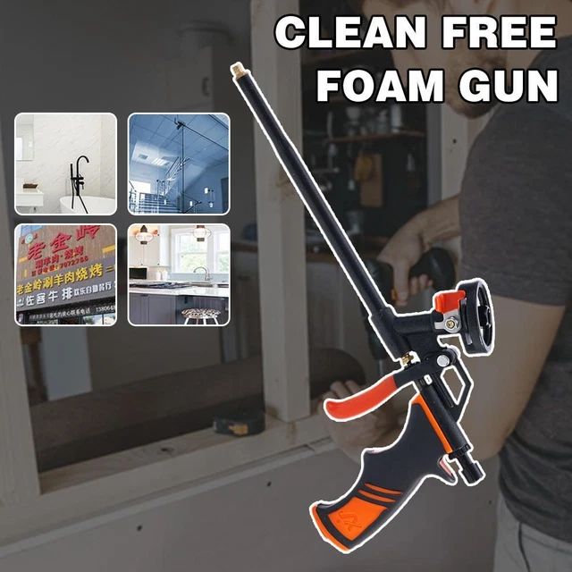 Heavy Duty PU Expanding Foam Gun Applicator Filler Pr Sealing DIY New P9C3