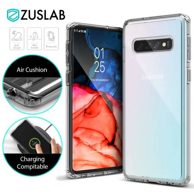 For Samsung Galaxy S10 5G S10e S9 S8 Plus Case Clear Heavy Duty Shockproof Cover