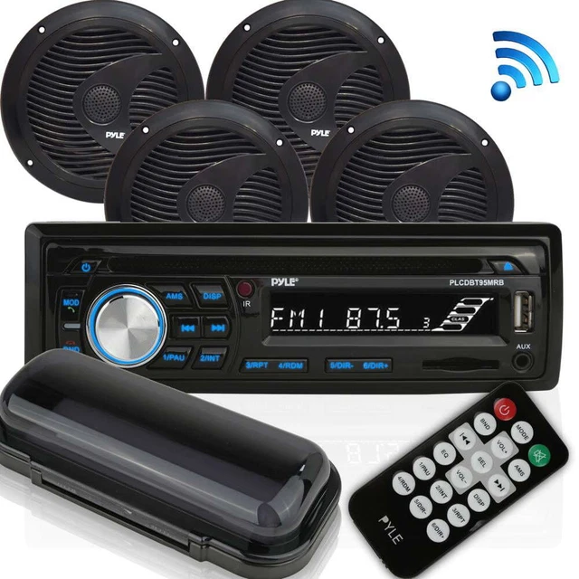 Wireless Bluetooth Audio Kit with single DIN Universal Size radio receiver