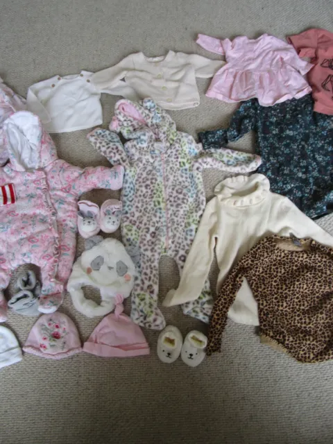 Big Bundle Of Baby Girls Clothes Newborn To 3 Years (Mini Zara, Next, Baby Gap)+ 5