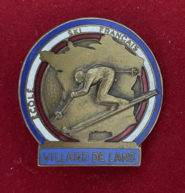 Lot 2 Insignes ESF École Ski Français Première Étoile