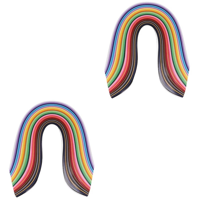 quilling strips 2x Papier Quilling Set Für Kunst DIY Projekte Handwerk Party Hoc