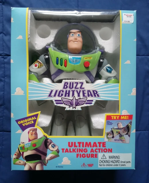 Vintage Disney Ultimate Buzz Lightyear Talking Action Figure £8223 
