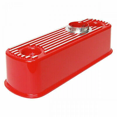 RED CLASSIC MINI Rocker Cover Aluminium Alloy 1275 A engine SLIGHT ...