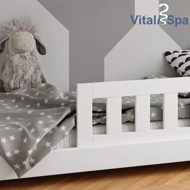 VITALISPA protección anticaídas para cama infantil reja de protección para cama