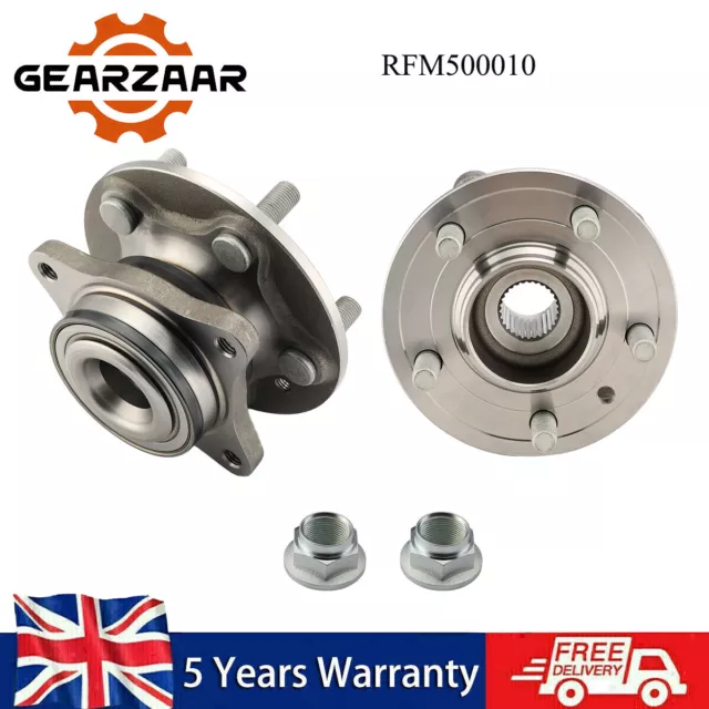 2x FRONT WHEEL BEARING HUB FOR LAND ROVER DISCOVERY 3 & 4 RANGE ROVER SPORT NEW