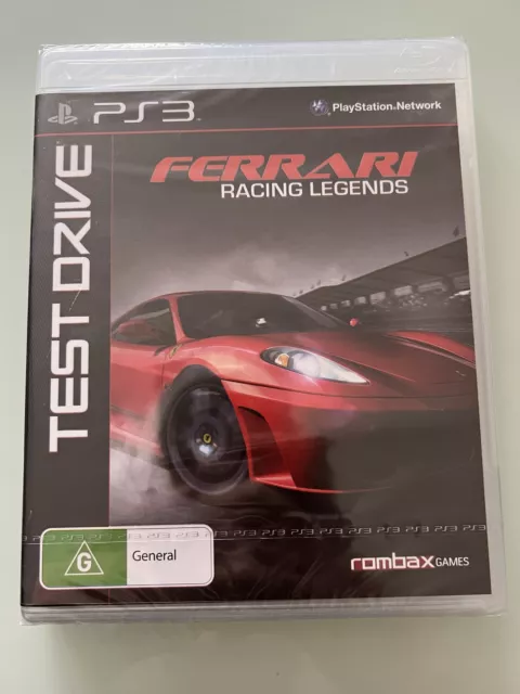 jeu playstation 3 ps3 ferrari racing legends pal uk neuf blister course