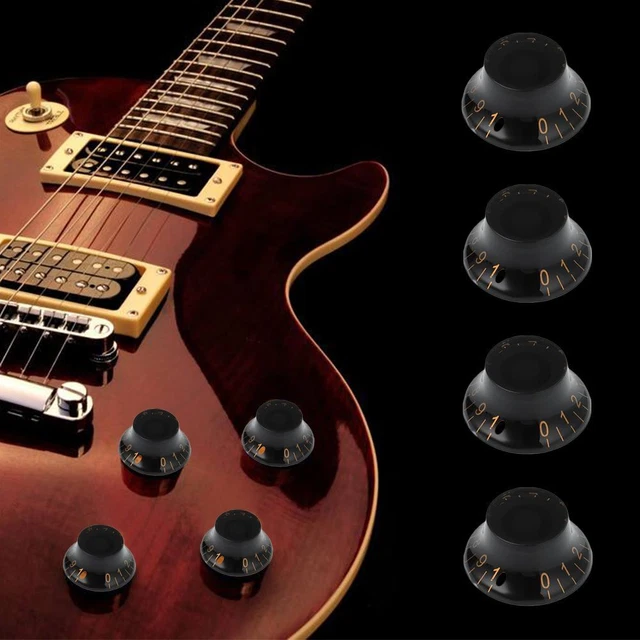 Contrôle de vitesse de guitare électrique Chapeau Forme Bouton For Les Paul LP