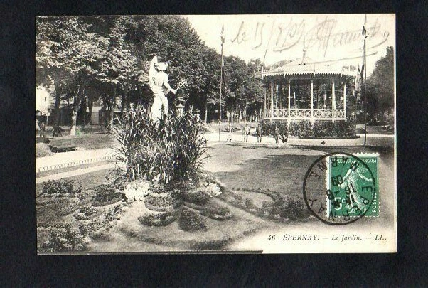 CPA Epernay - The Garden