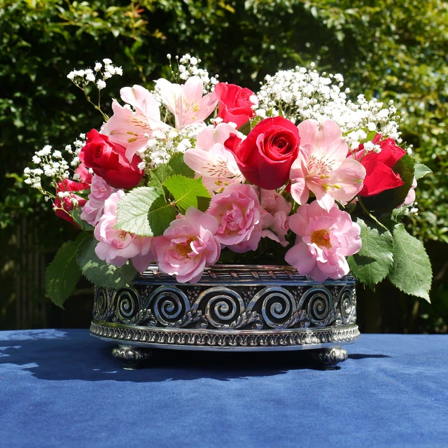 ANTIQUE CHRISTOFLE SILVER PLATE CENTERPIECE or JARDINIERE