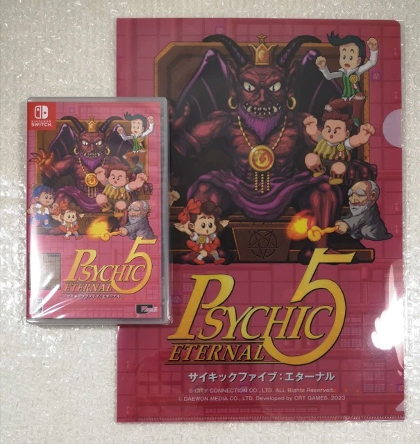 Trader Games - PSYCHIC 5 ETERNAL SWITCH JAPAN NEW + BONUS GAME IN ENGLISH sur Nintendo Switch