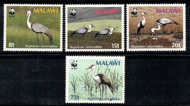 Malawi 1987 Mi. 477-80 Neuf ** 100% Grue Caruncolata