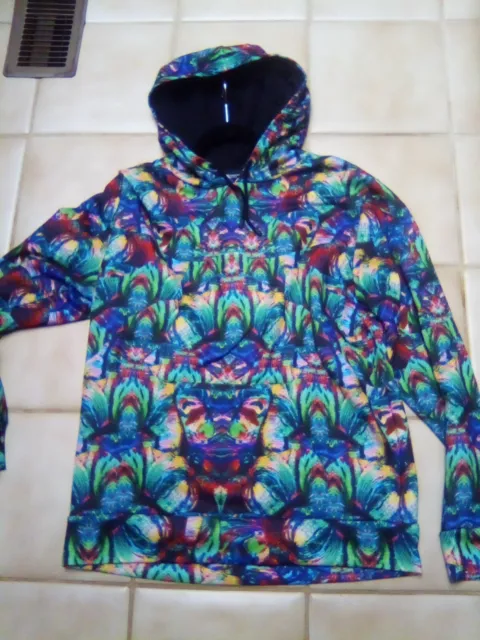 Marcelo Burlon County Of Milan Hoodie med Colorful