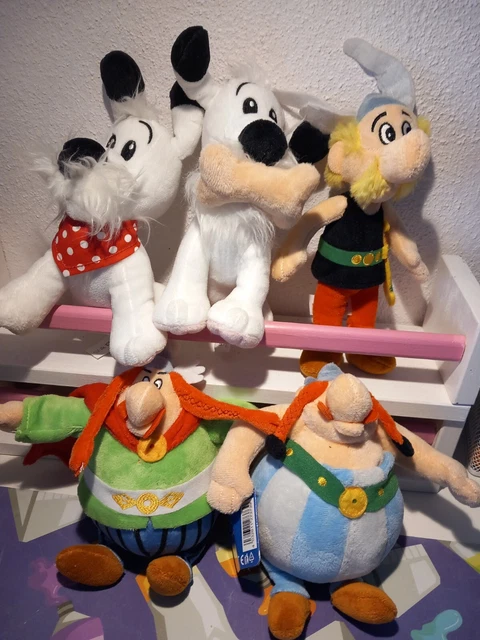 Lot De 6 Peluches Astérix Et Obélix - Édition Collector 2020 - Neuves