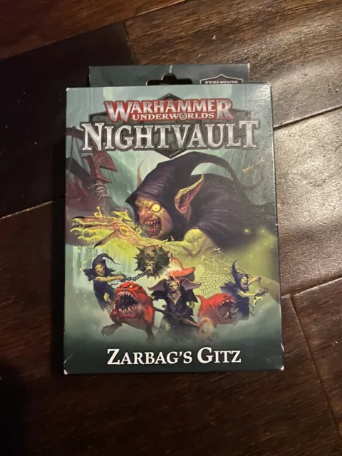 Warhammer Underworlds Nightvault Zarbags Gitz - Age of Sigmar Sealed New