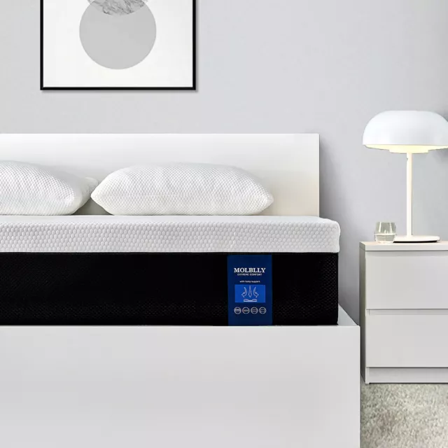 Twin Full Queen King 8" 10" 12" 14" Gel Memory Foam Mattress Bed In A Box