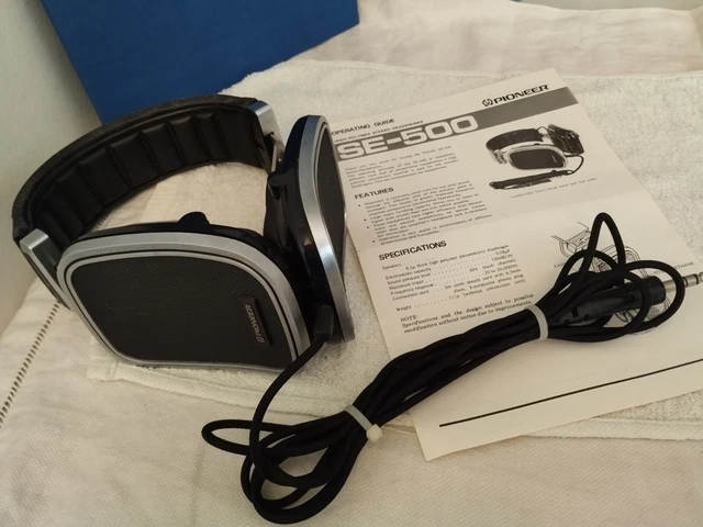 Casque Audio Pioneer SE-50 Vintage – Son Stéréo Rétro Et Authentique