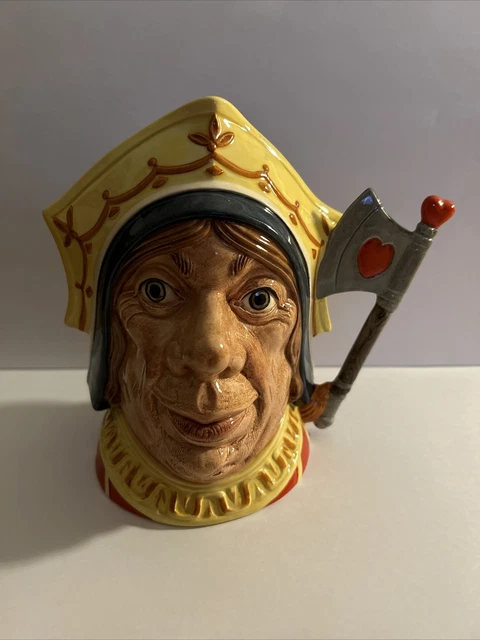 Hard To Find Royal Doulton Character Jug D6777 ~ The Red Queen ~ Large Size