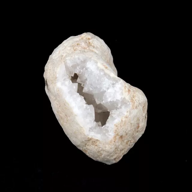 Bergkristall Natur Druse Ø 49 mm AA - Qualität aus Brasilien Stufe Geode C66