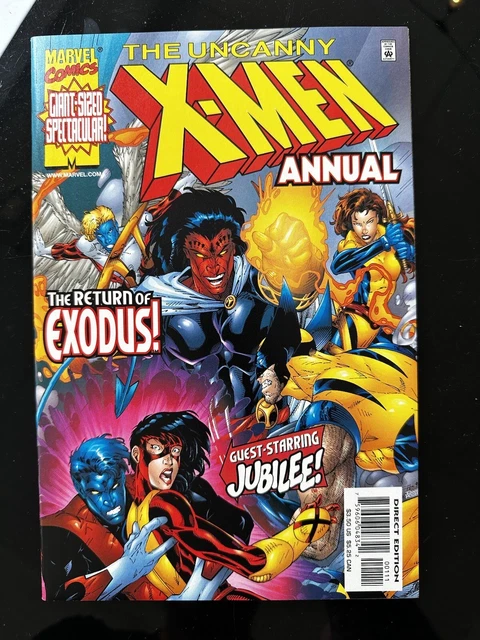 UNCANNY X-MEN ANNUAL GIANT SIZE SPECTACULAR MARVEL 1999 JUBILEE Exodus