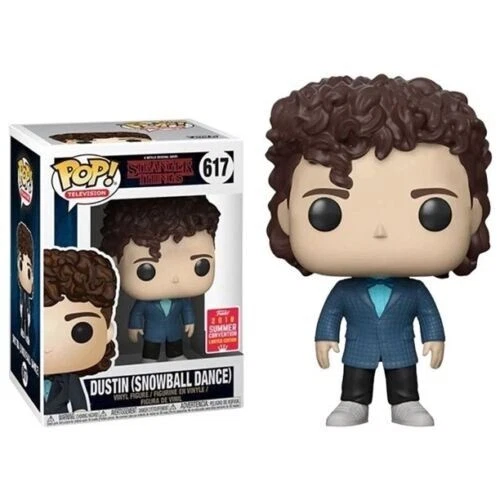 Funko POP! Television: Stranger Things DUSTIN (SNOWBALL DANCE) #617 - 2018 SDCC