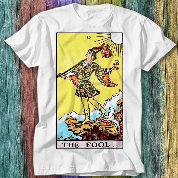 Tarot The Fool Play Card T Shirt Top Tee 518