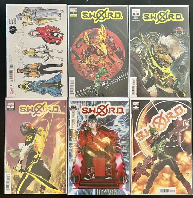 S.W.O.R.D. #1 2 3 4 5 6 7 8 9 10 11 Comic X-men run set lot variant HOT BOOK